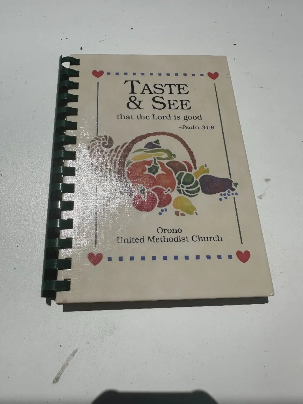 106 TASTE AND SEE ORONO ME COOKBOOK VINTAGE COPY 2003